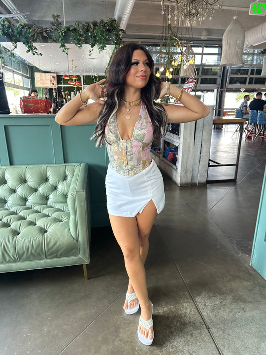 Dairy Blush Halter