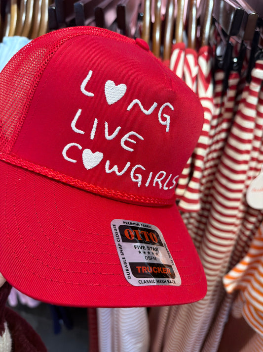 Long Live Cowgirls Rope Hat