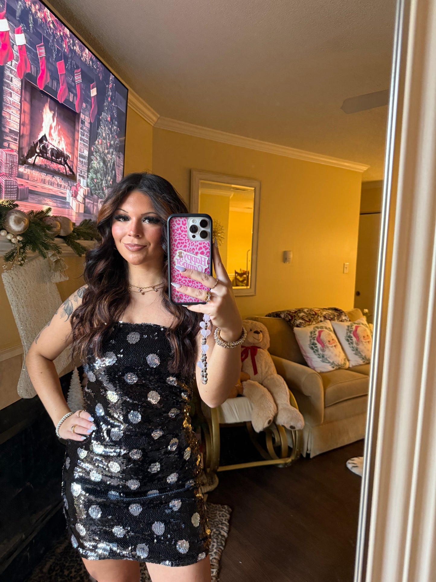 Polkadotted Pleaser Dress