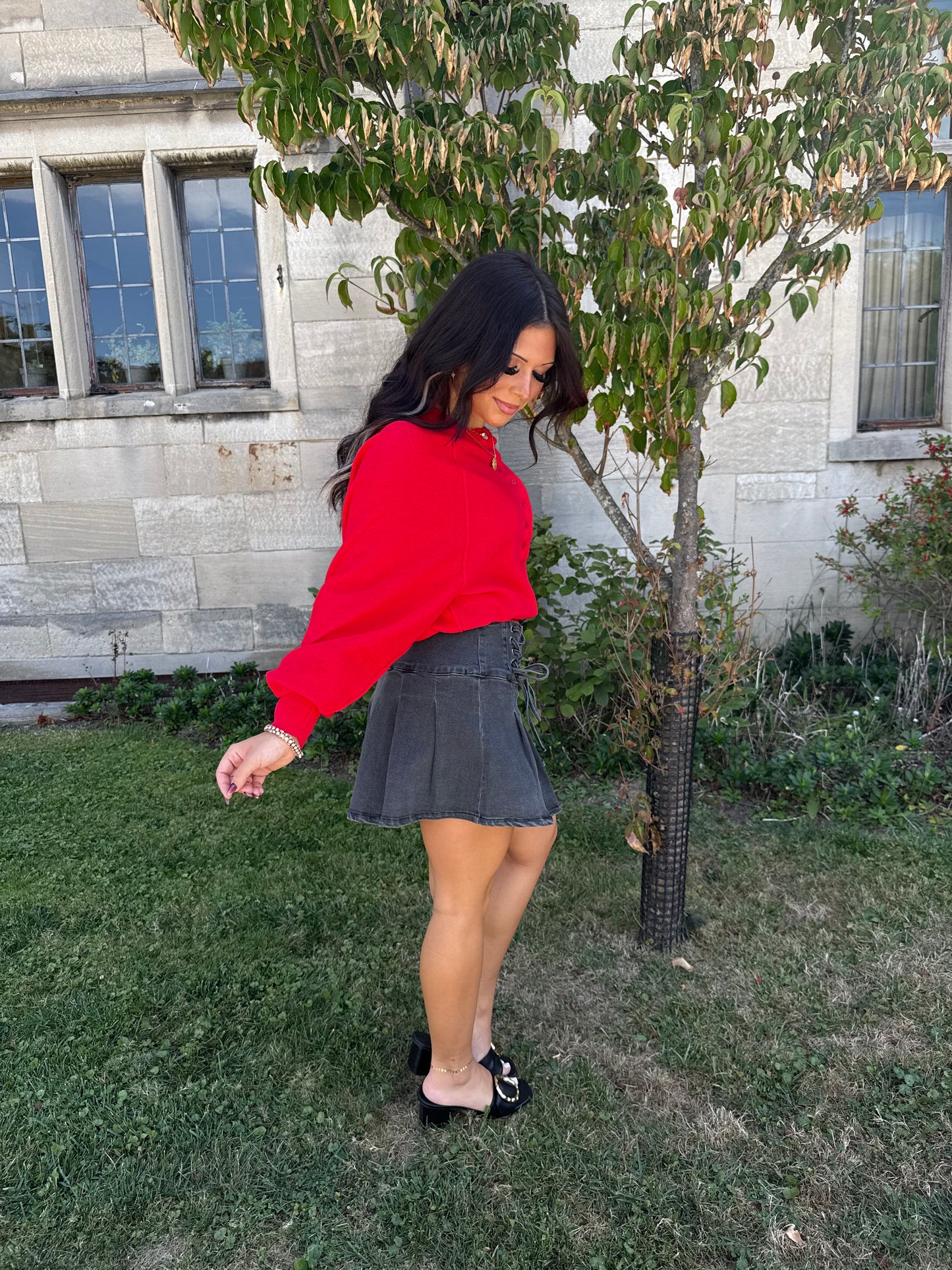 Study Hall Black Skirt