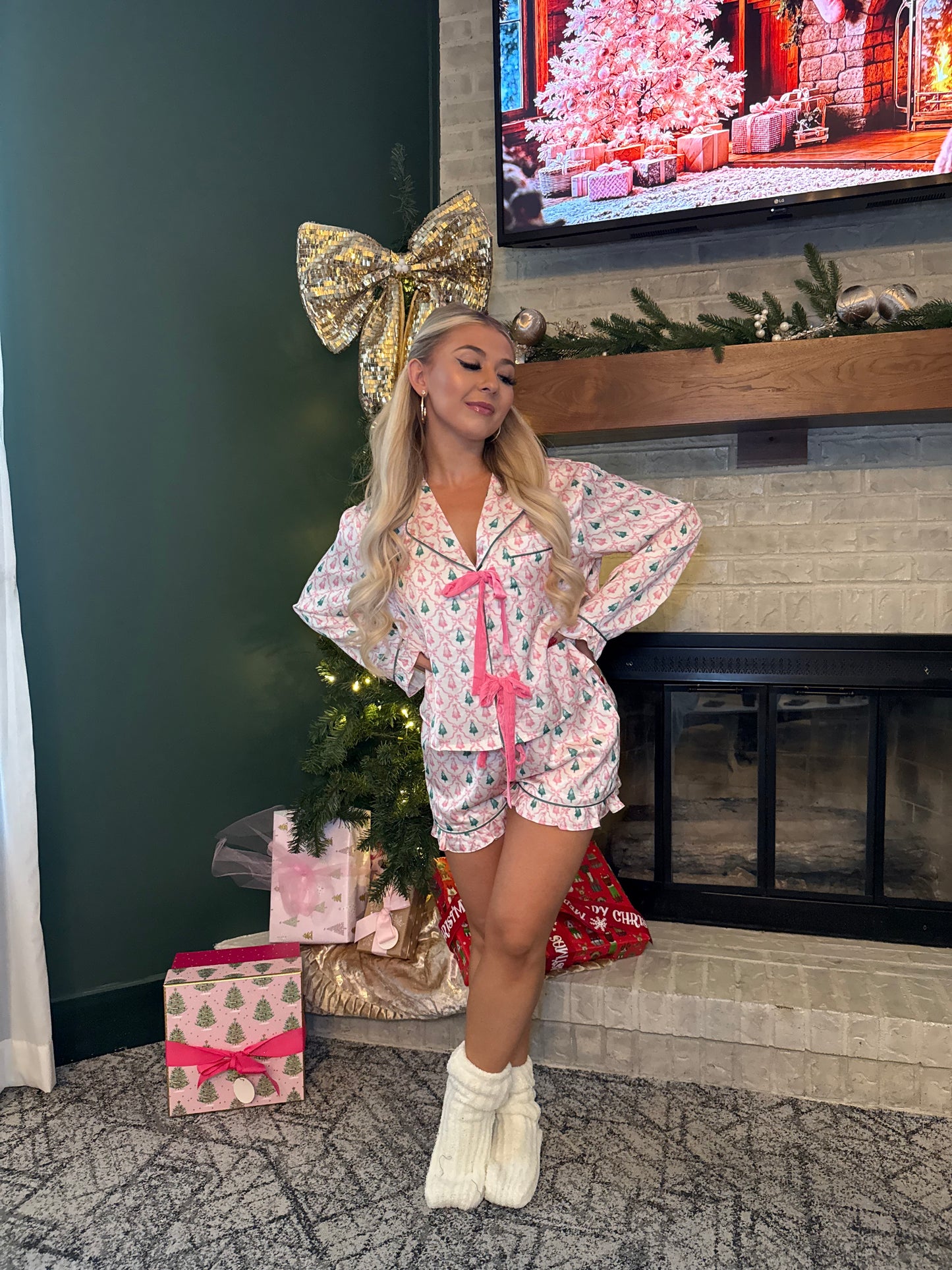 Christmas Tree Farm Jammies (SOLD TOGETHER)