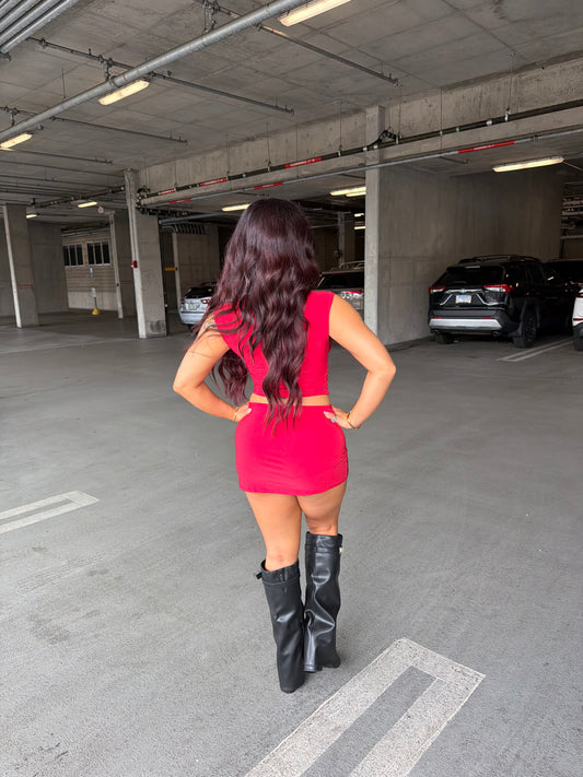 Banks Set (RED) Top