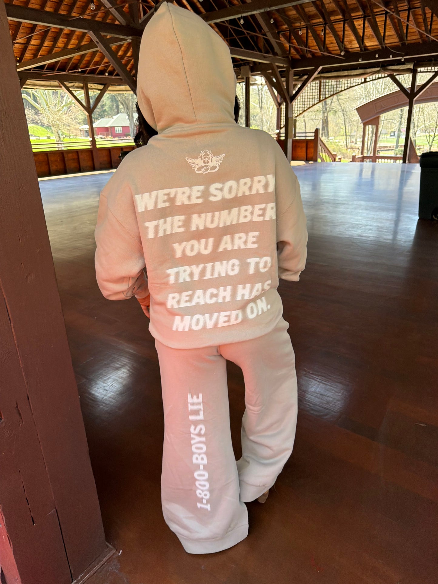 Boys Lie 1-800 Racer Hoodie