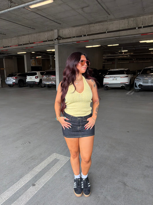 Butter Biscuit Halter Top