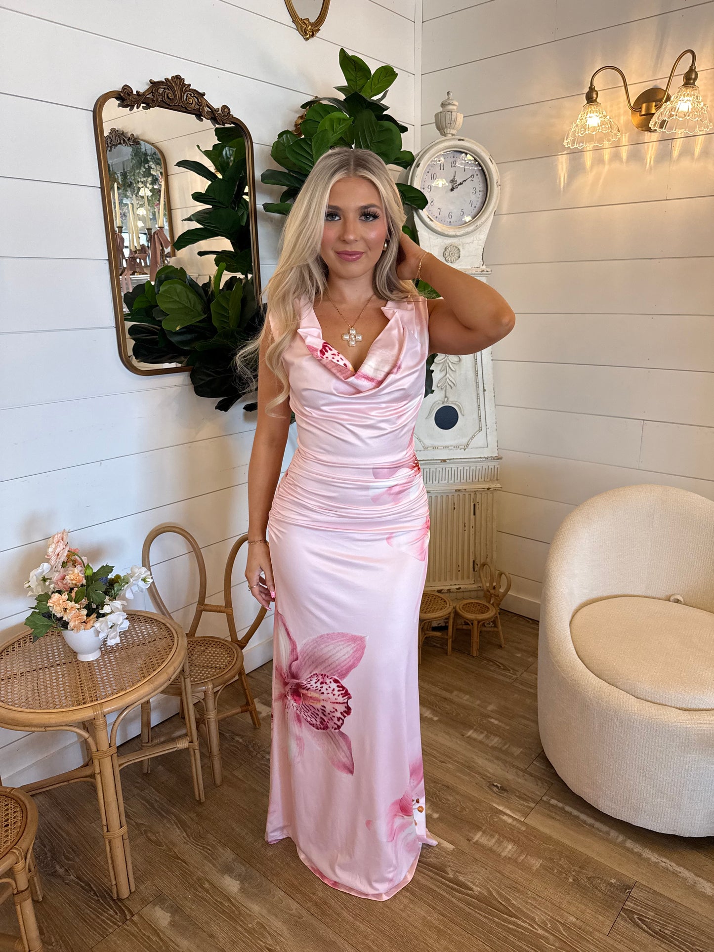 Pink Skies Maxi Dress