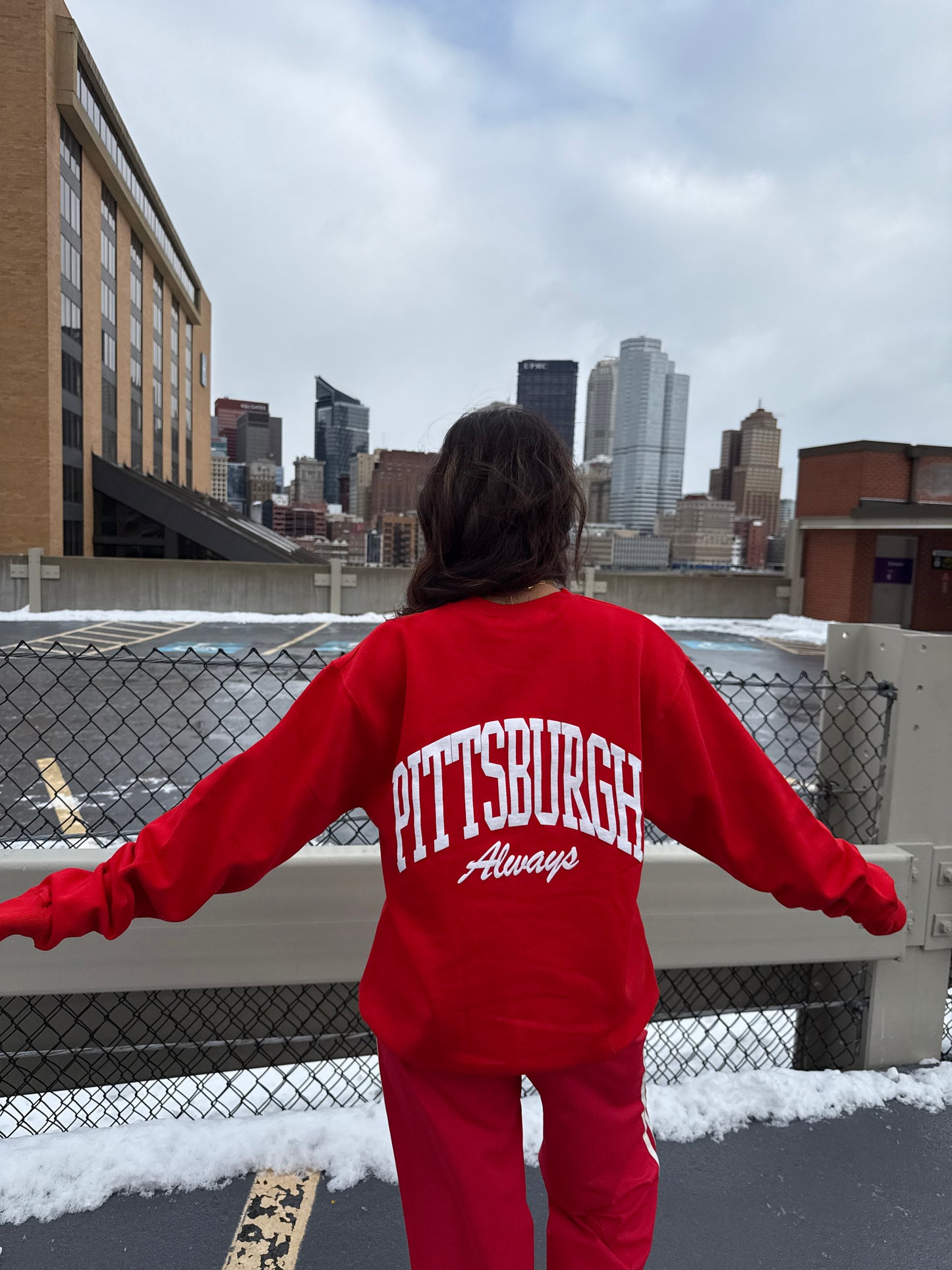 412, W/ Love PGH in Red