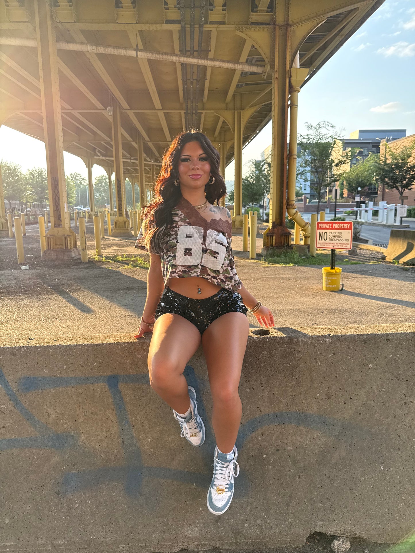 Revolving Door Mini Shorts