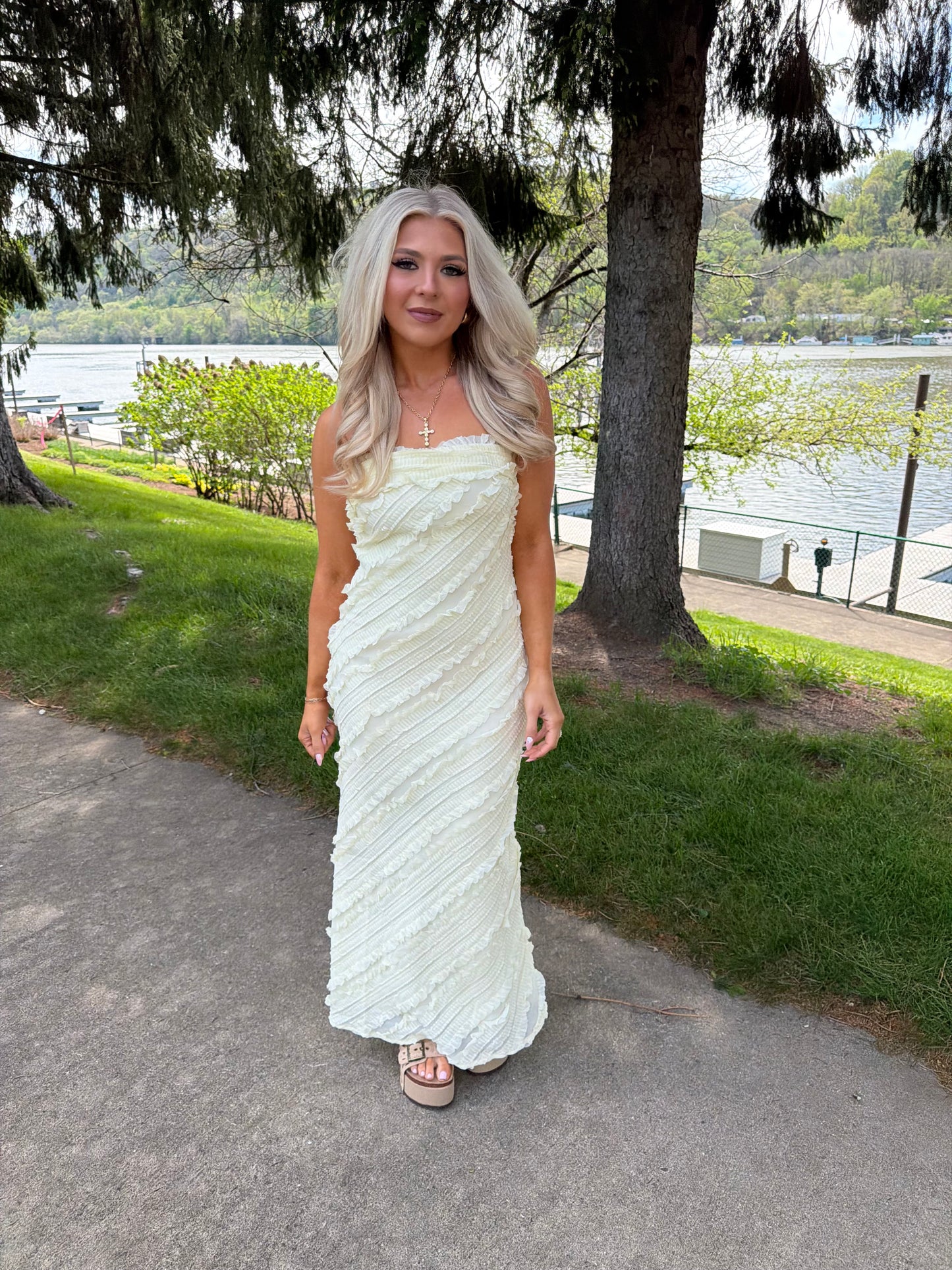 Favorite Daughter Dress in Butter