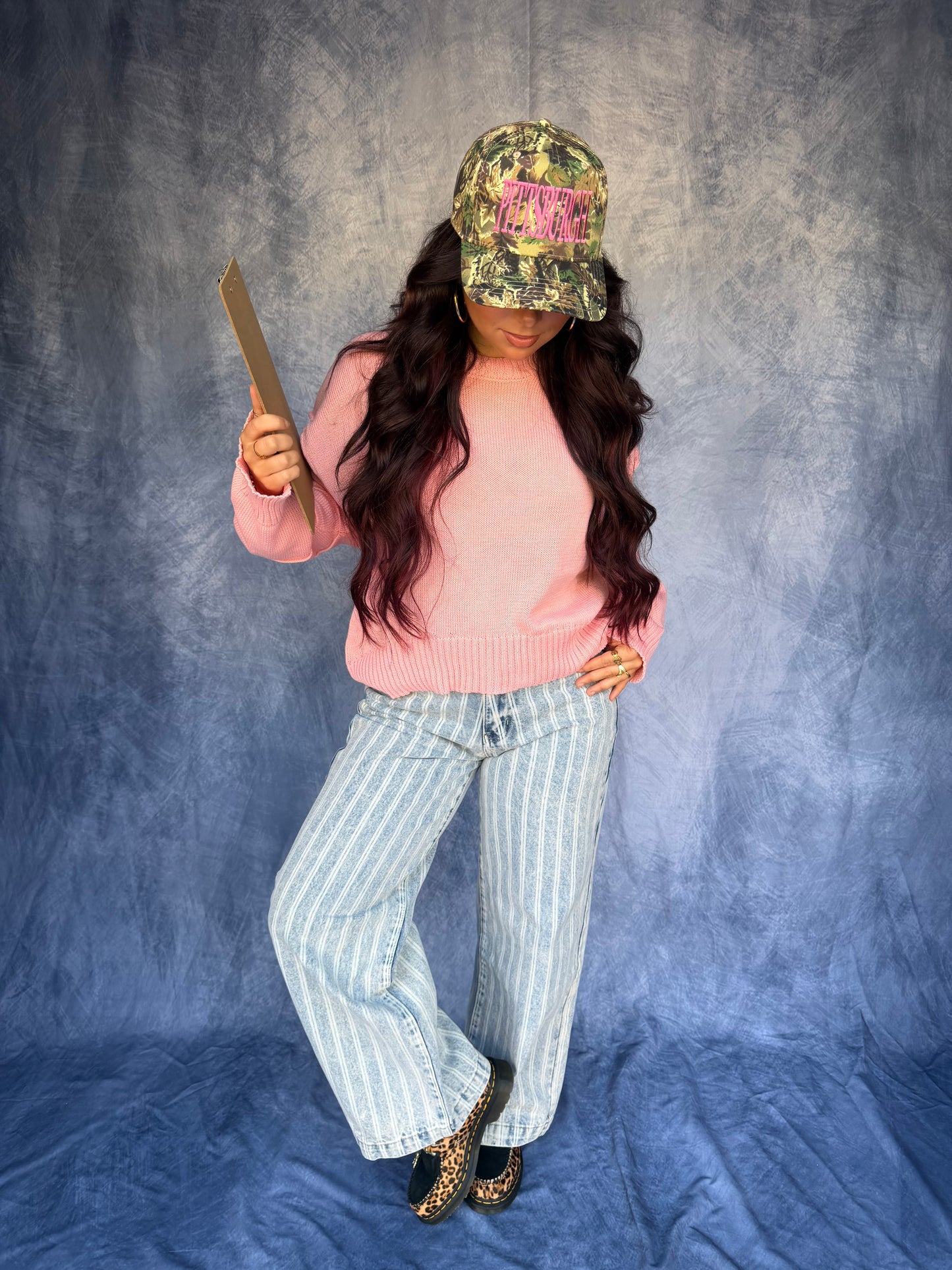 Barrel Style Sweater in Pink