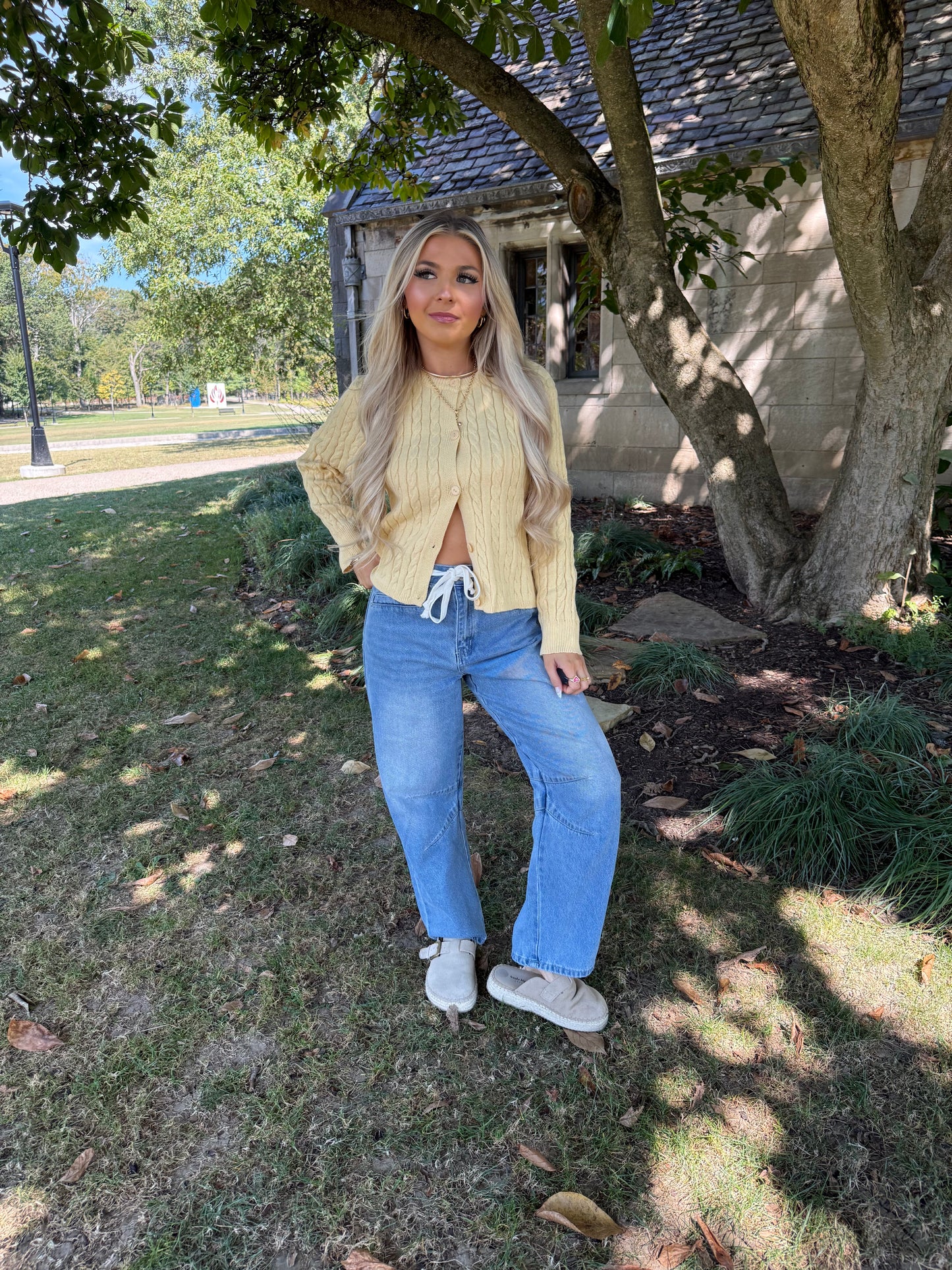 Belles & Babes Barrel Jeans