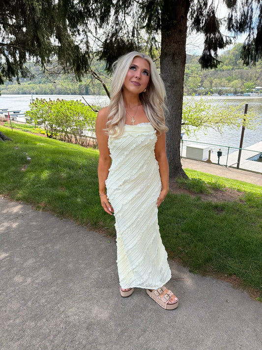 Favorite Daughter Dress in Butter