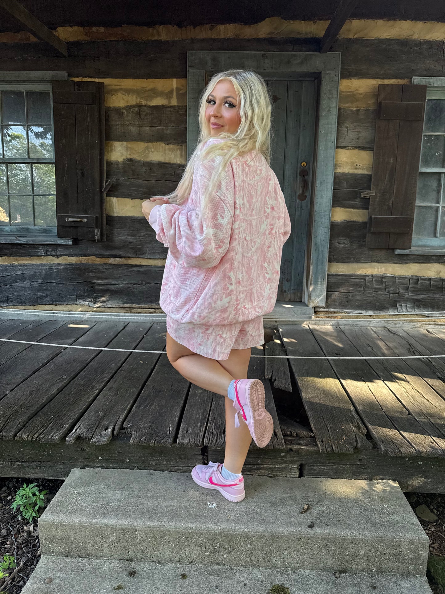 Boys Lie Pink Manhunt Crewneck