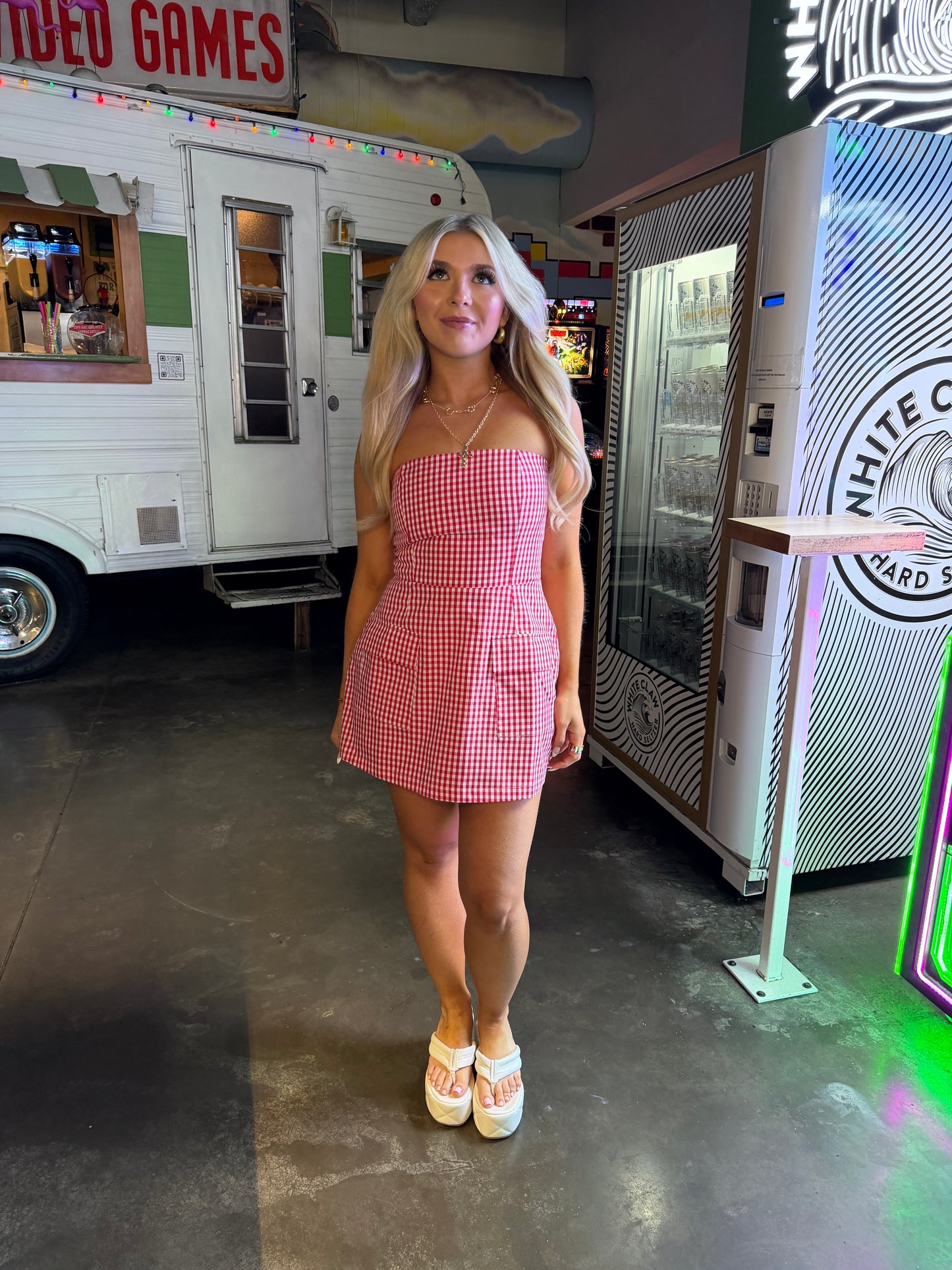 Polly Picnic Cargo Dress