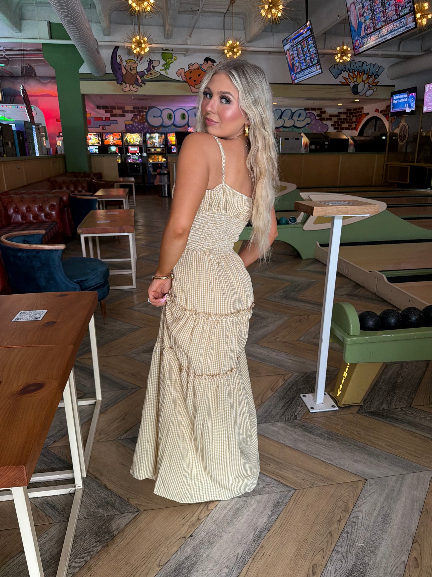 Manchild Yellow Maxi Dress