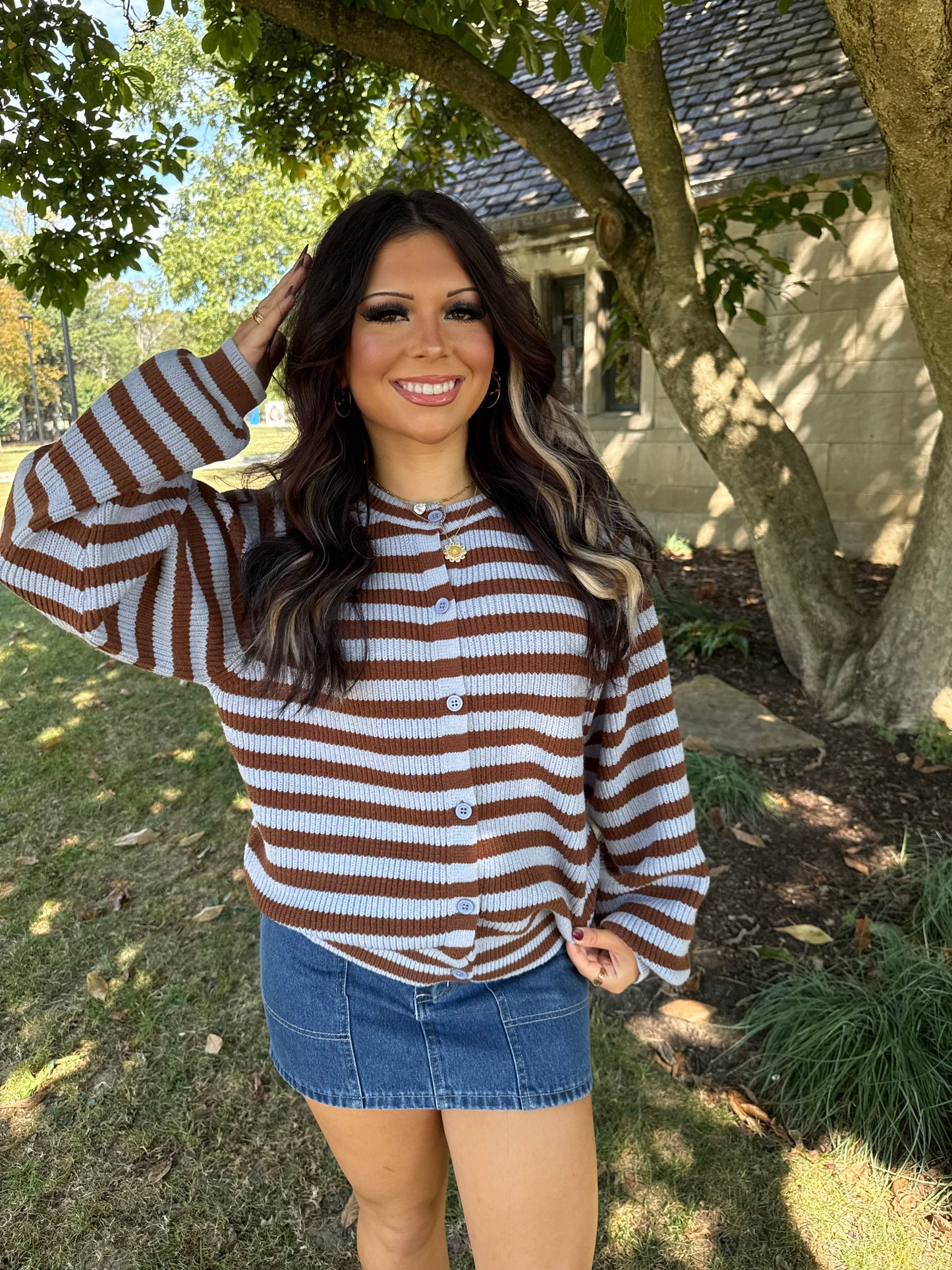 Chocolate Blues Cardi