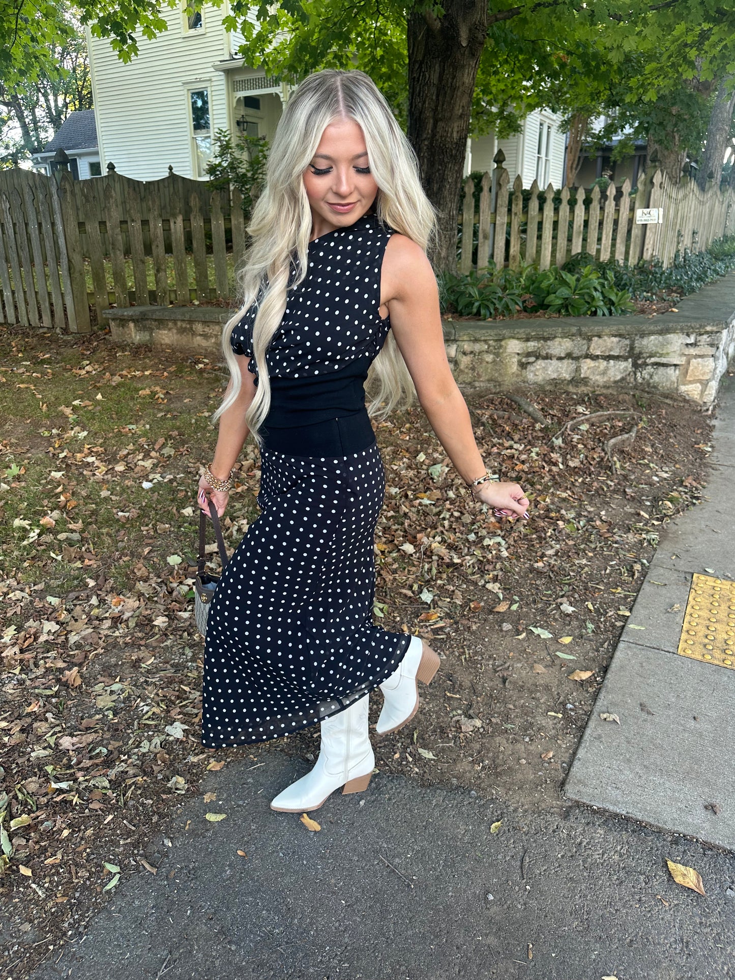 Soho Polka Set (SKIRT)