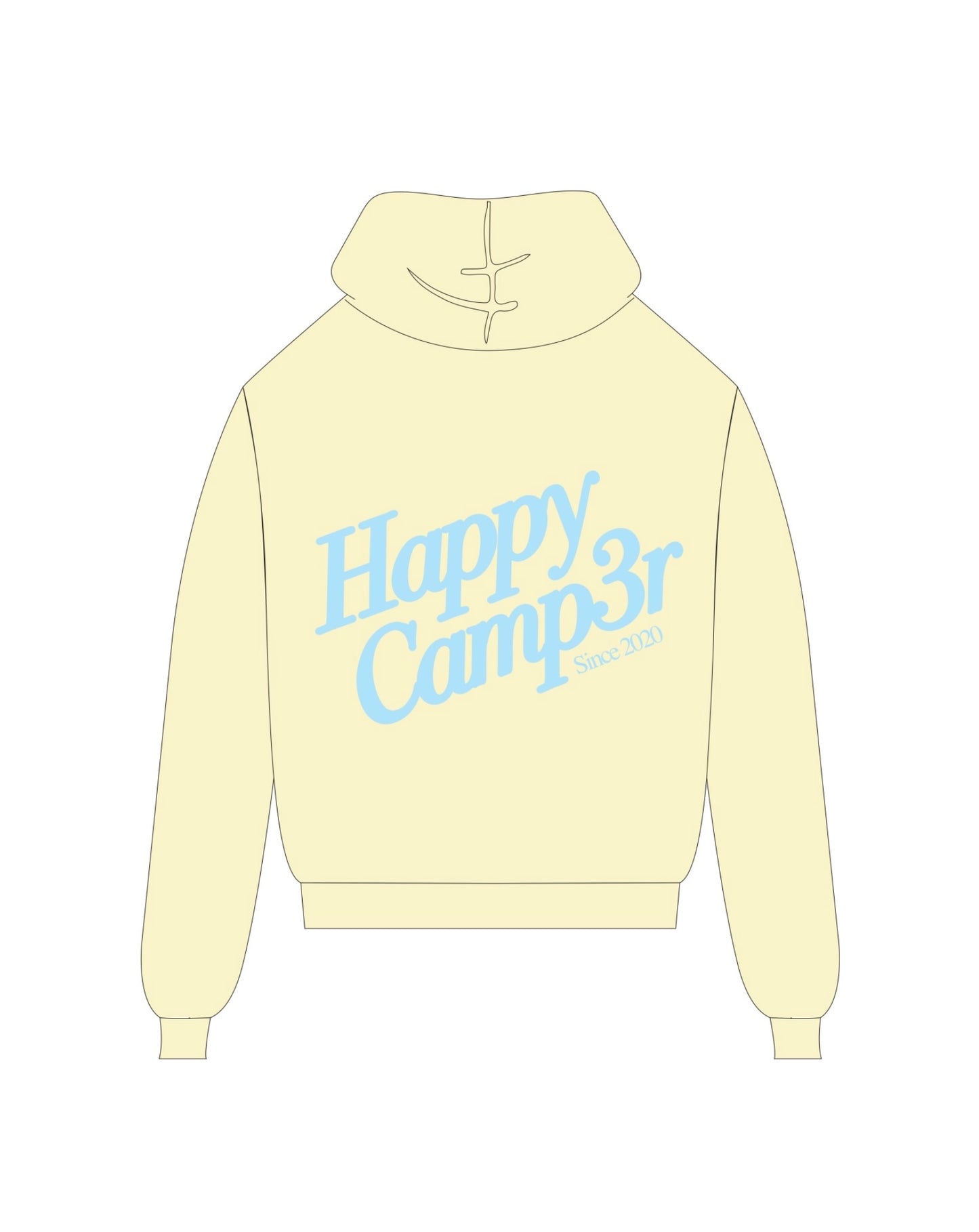 Happy Camp3r Puff Series Banana Hoodie