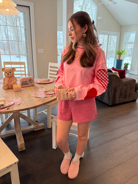 Cupids Crush Cropped Knit