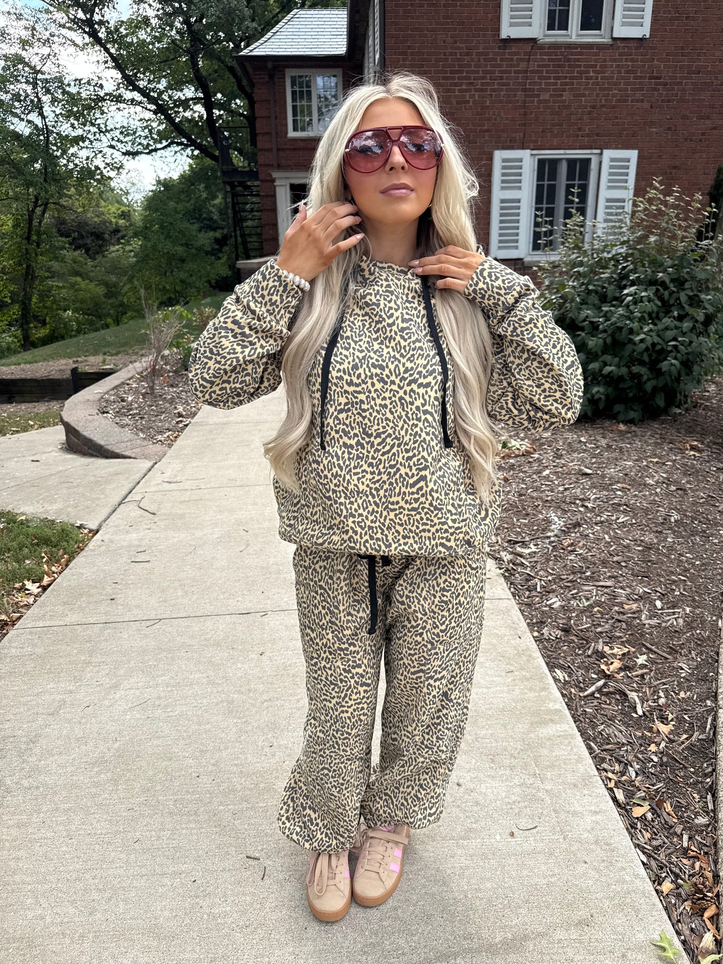 Crazy Chic Leopard Sweats