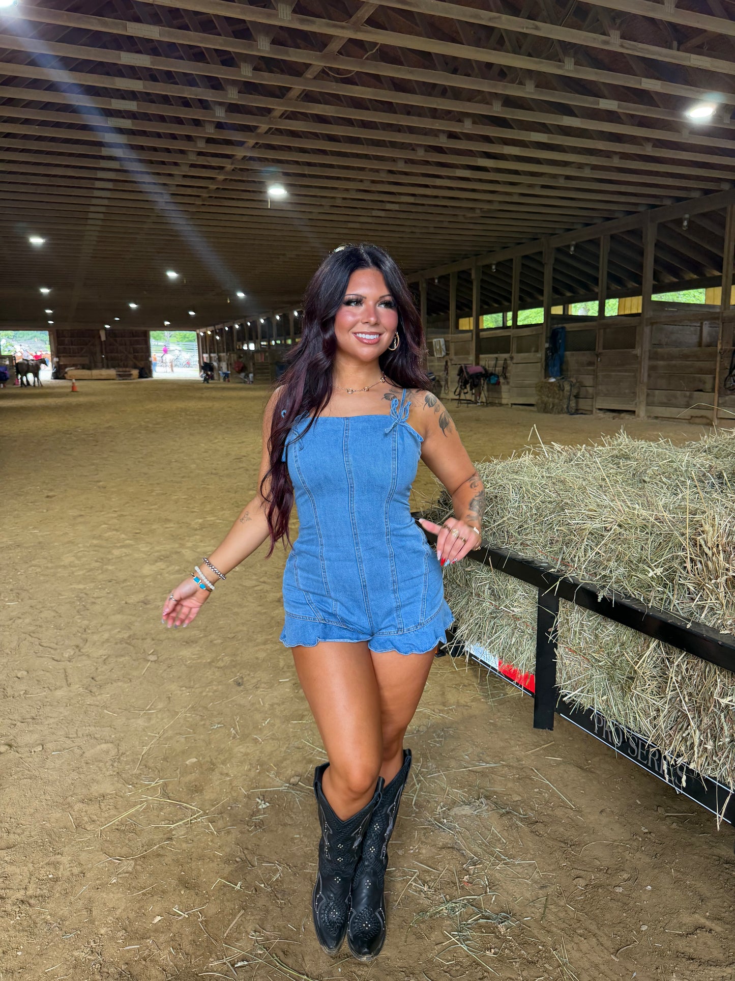 Rodeo Coquette Romper