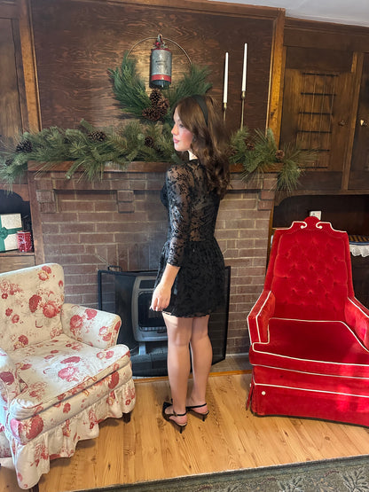 Silver Springs See-Though Dress