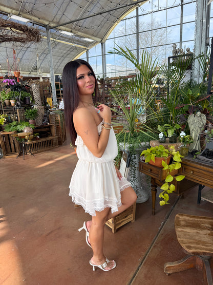 Cove Core Cream Romper