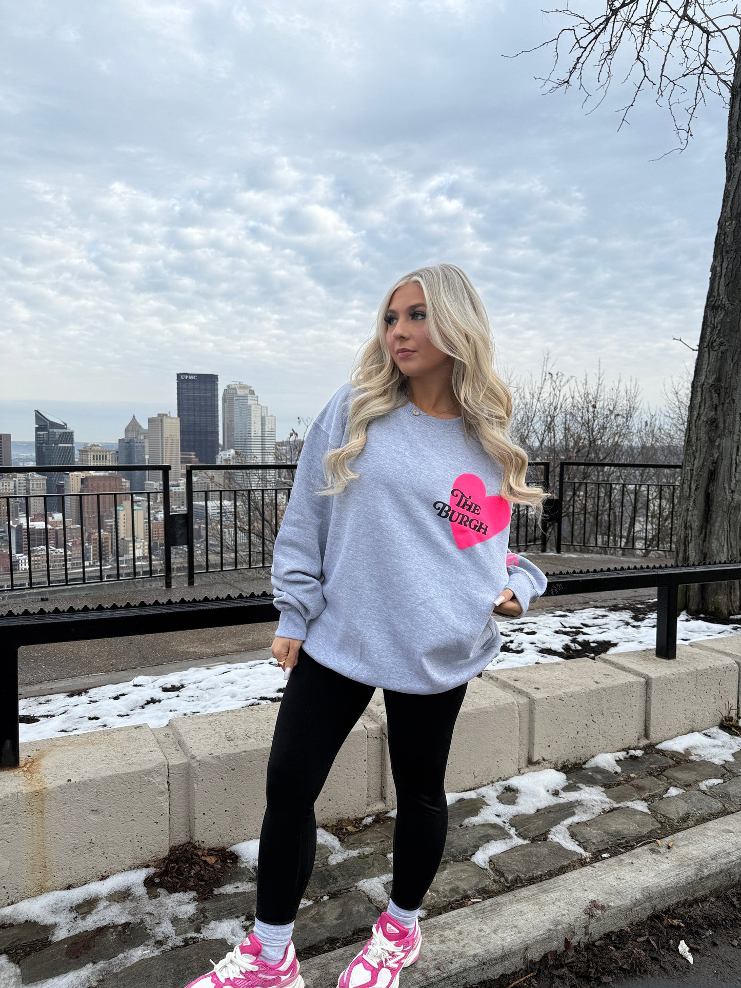 The Burgh Heart Crewneck