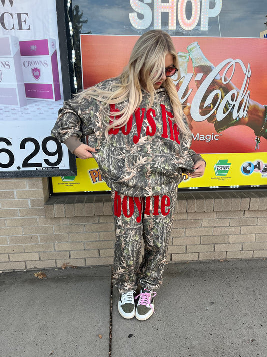 Camo Boys Lie Sweatpants