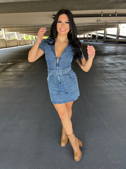 Maxine Denim Dress