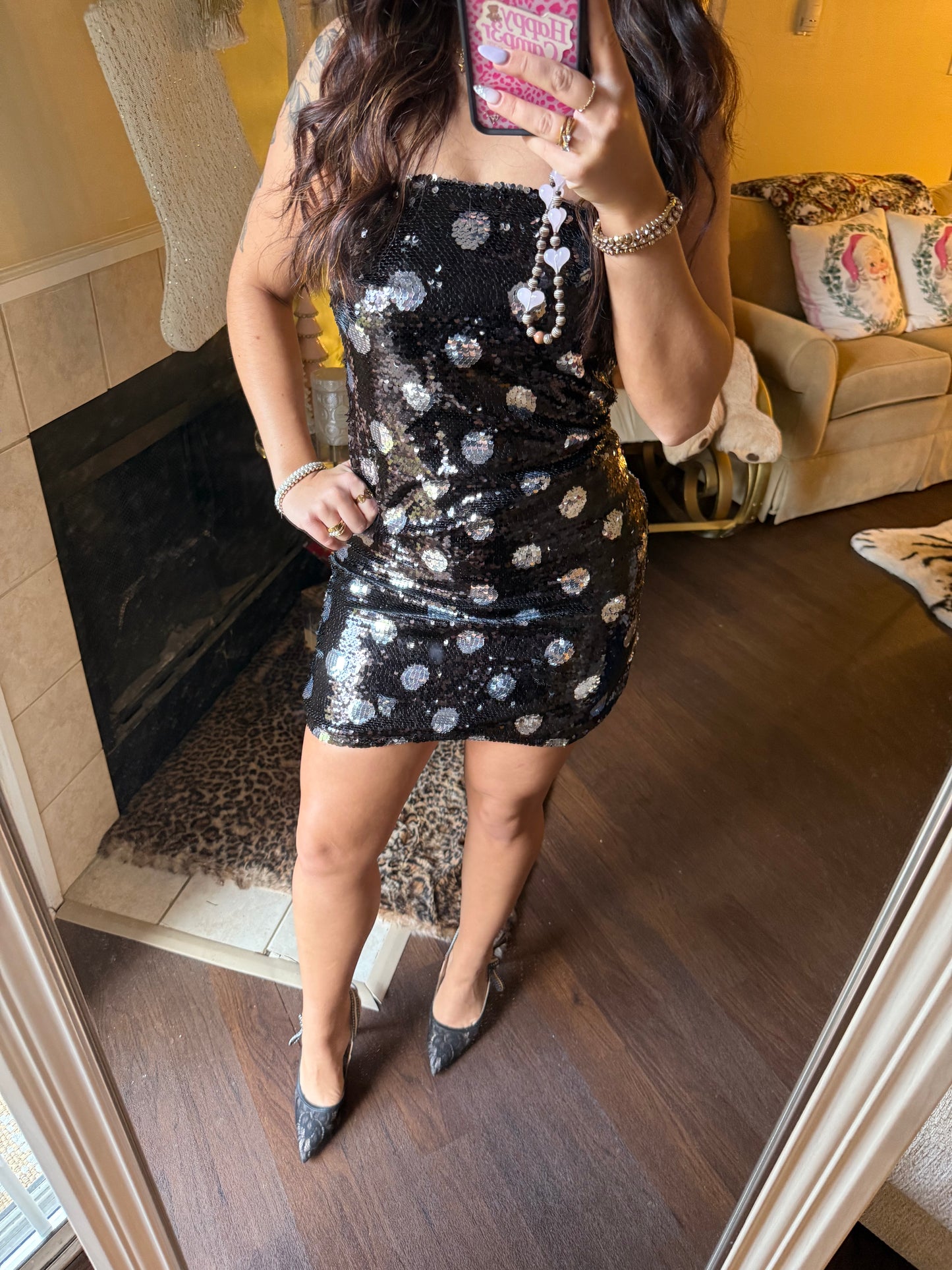 Polkadotted Pleaser Dress