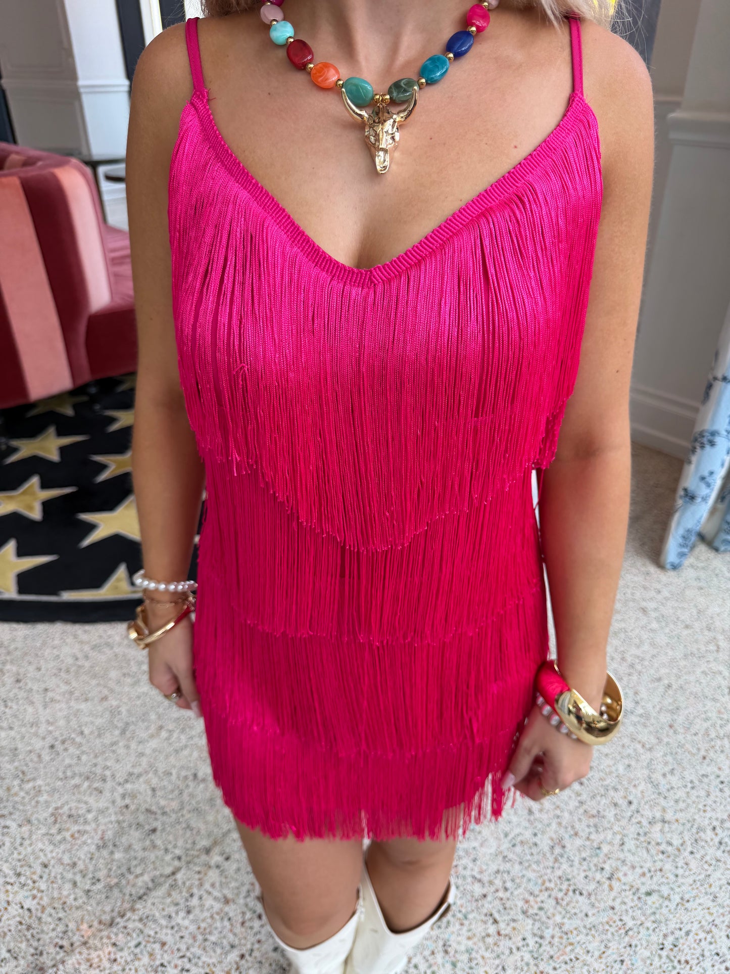 Emo Cowgirl Tassel Dress