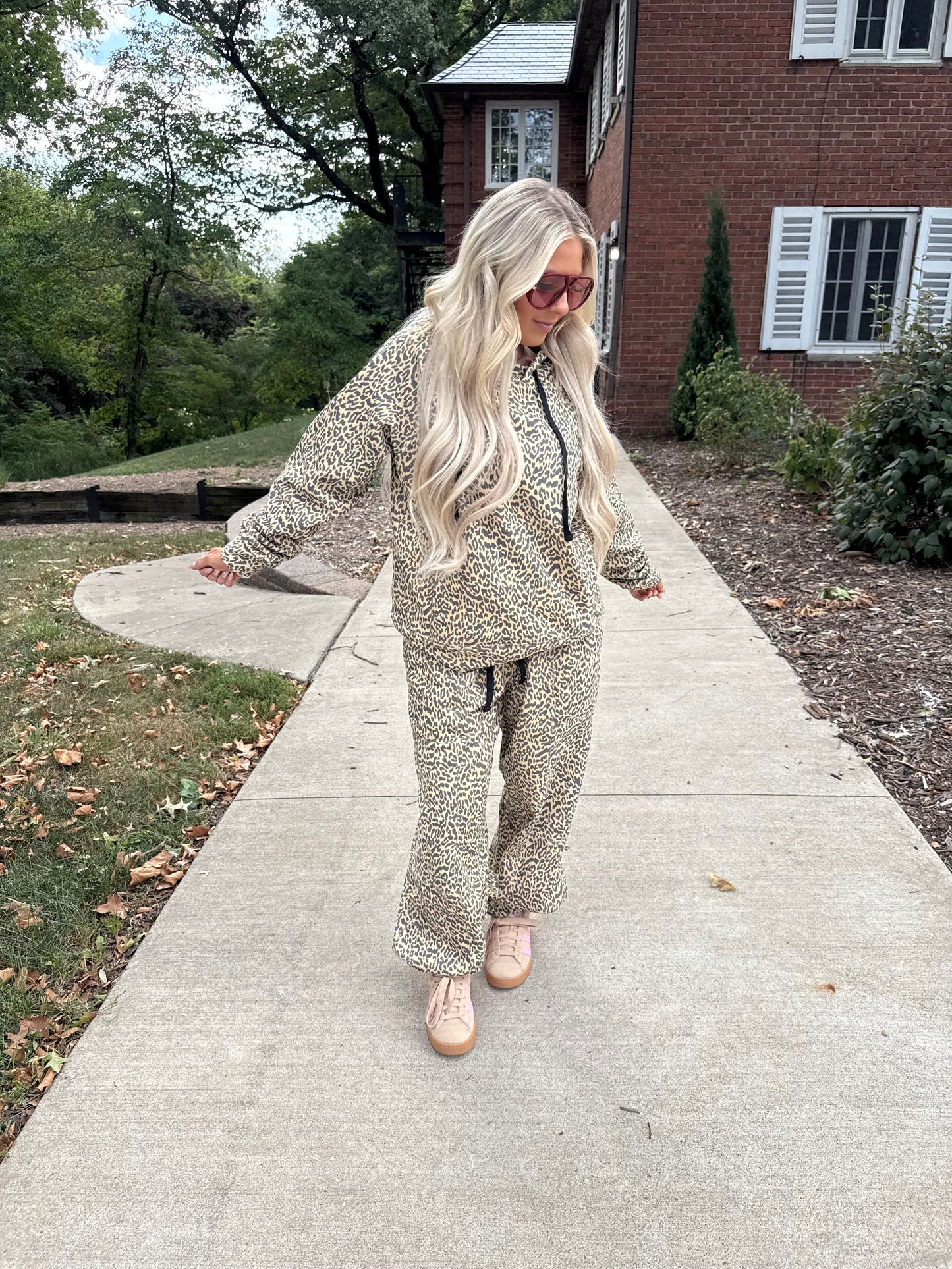 Crazy Chic Leopard Hoodie