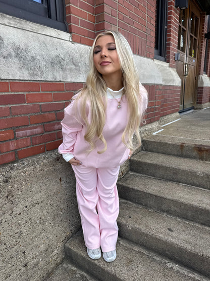 Pink Sugar Wide Leg Sweats