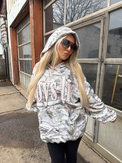 Boys Lie Rose Colored Glasses Hoodie