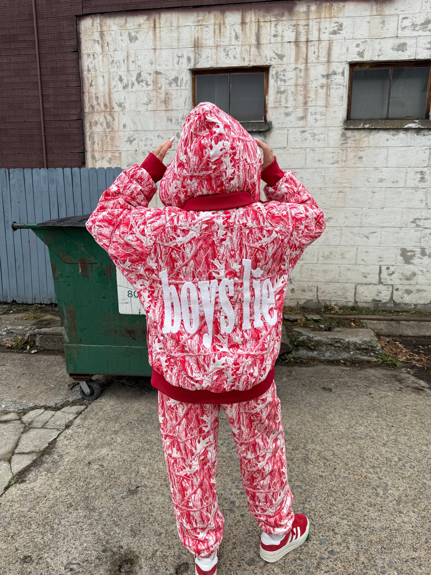 Boys Lie Red Manhunt Jacket