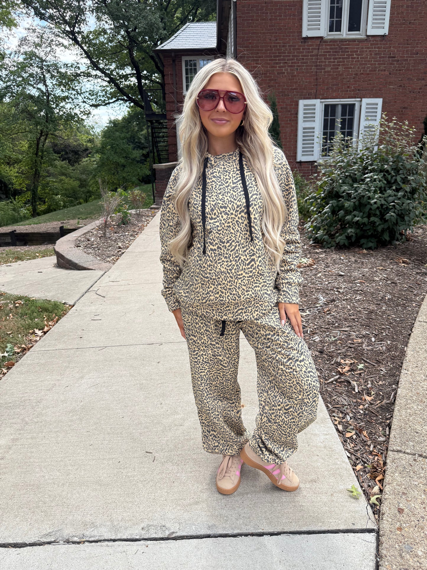 Crazy Chic Leopard Hoodie