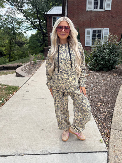 Crazy Chic Leopard Hoodie