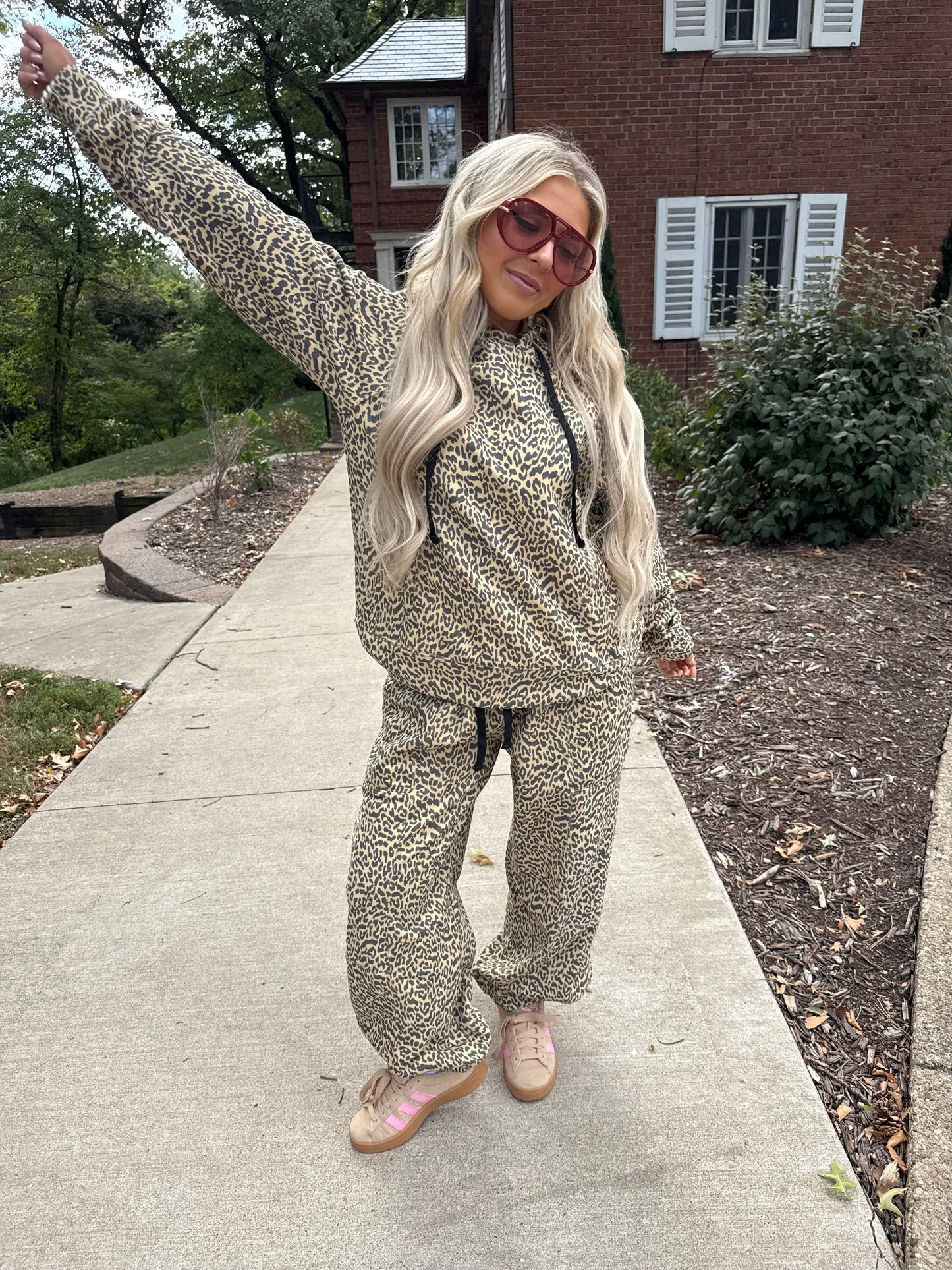 Crazy Chic Leopard Hoodie