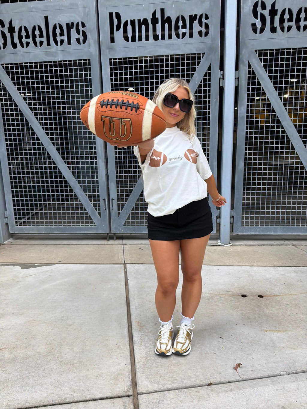Football Bra Tee