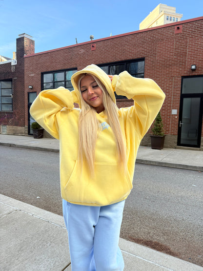 Happy Camp3r Puff Series Banana Hoodie