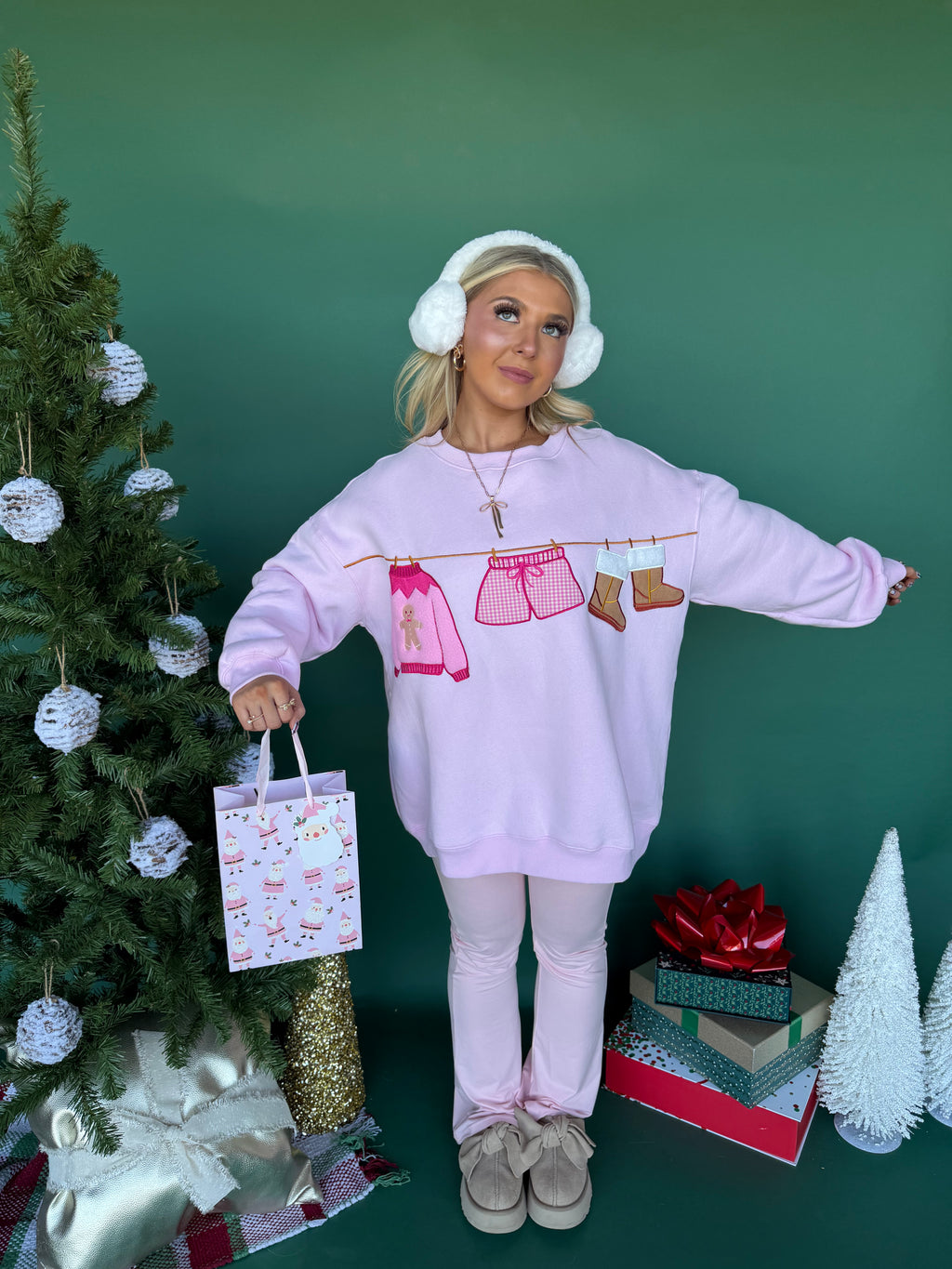 Holiday Hanging Outfit Crewneck FINAL SALE