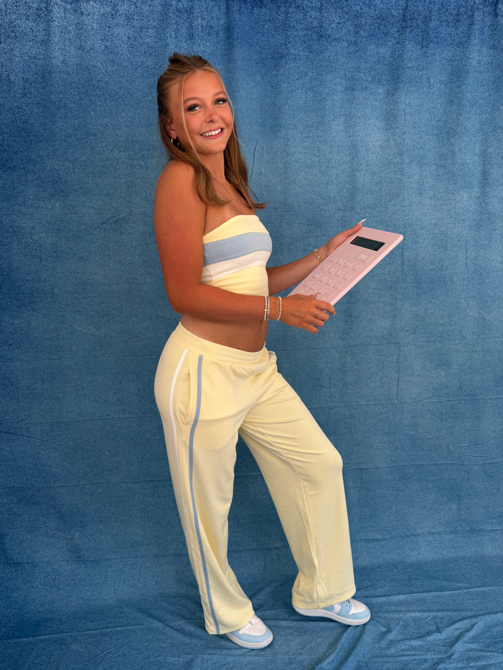 Be Competitive Set in Butter PANT ONLY