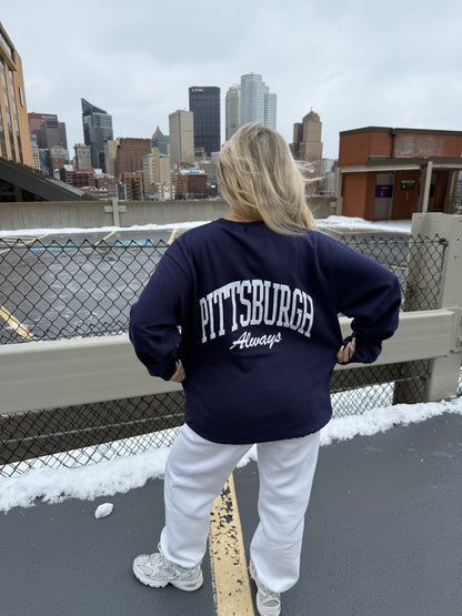 412, W/ Love PGH in Navy