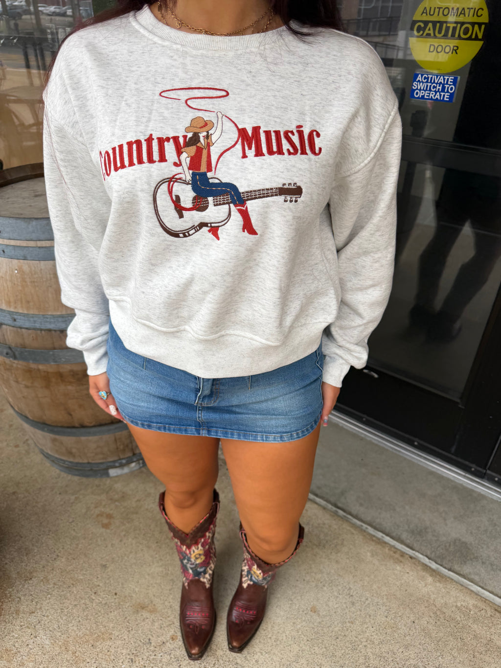 Country Music Cropped Crew