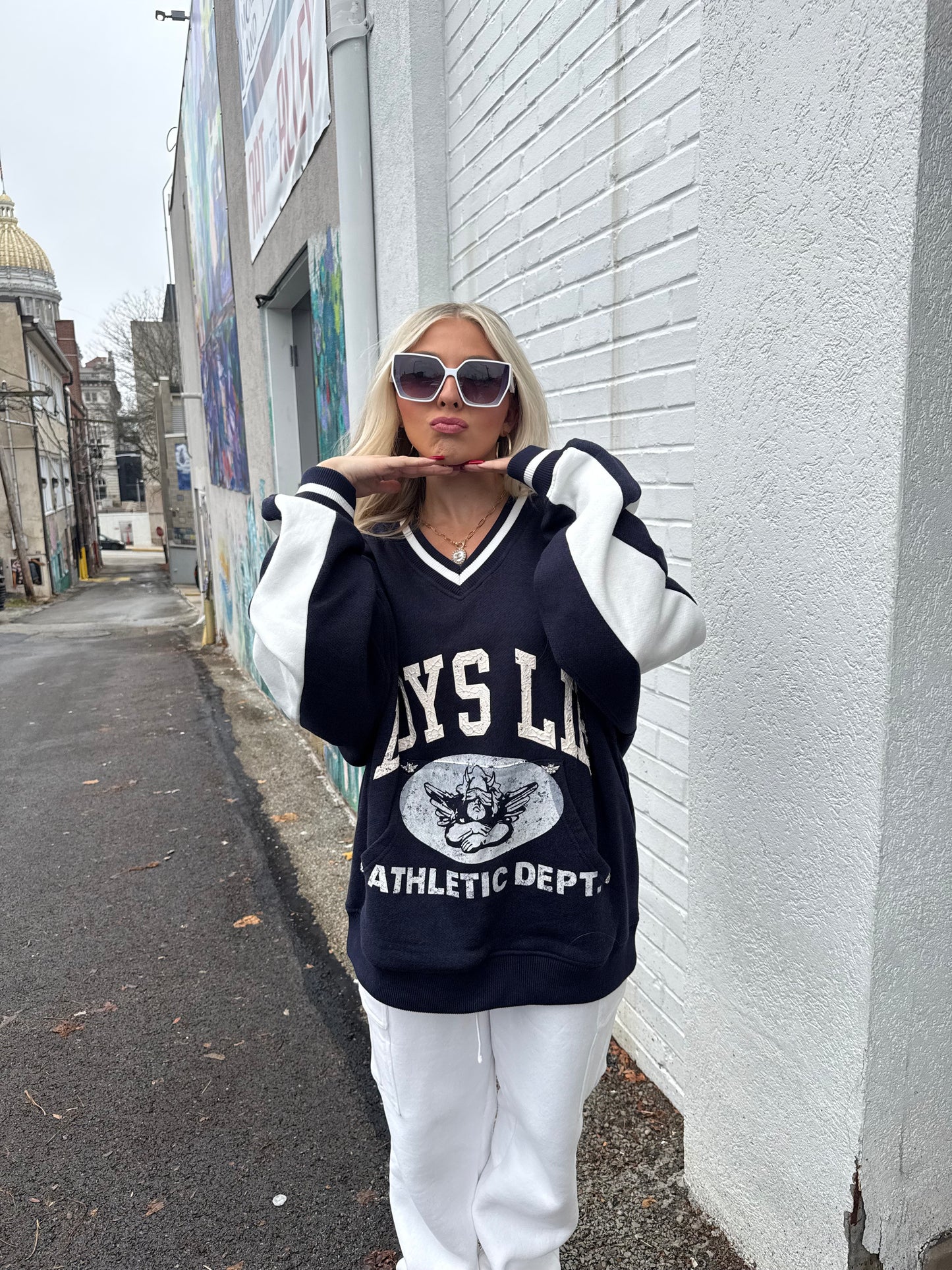 Boys Lie Athletics Hayley V-Neck