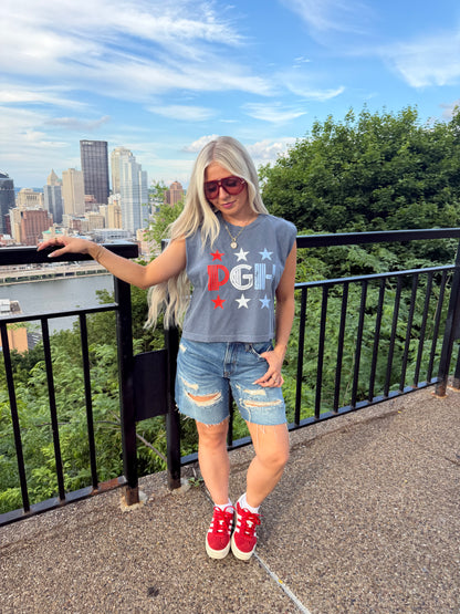 PGH Retro Stars Muscle Tee