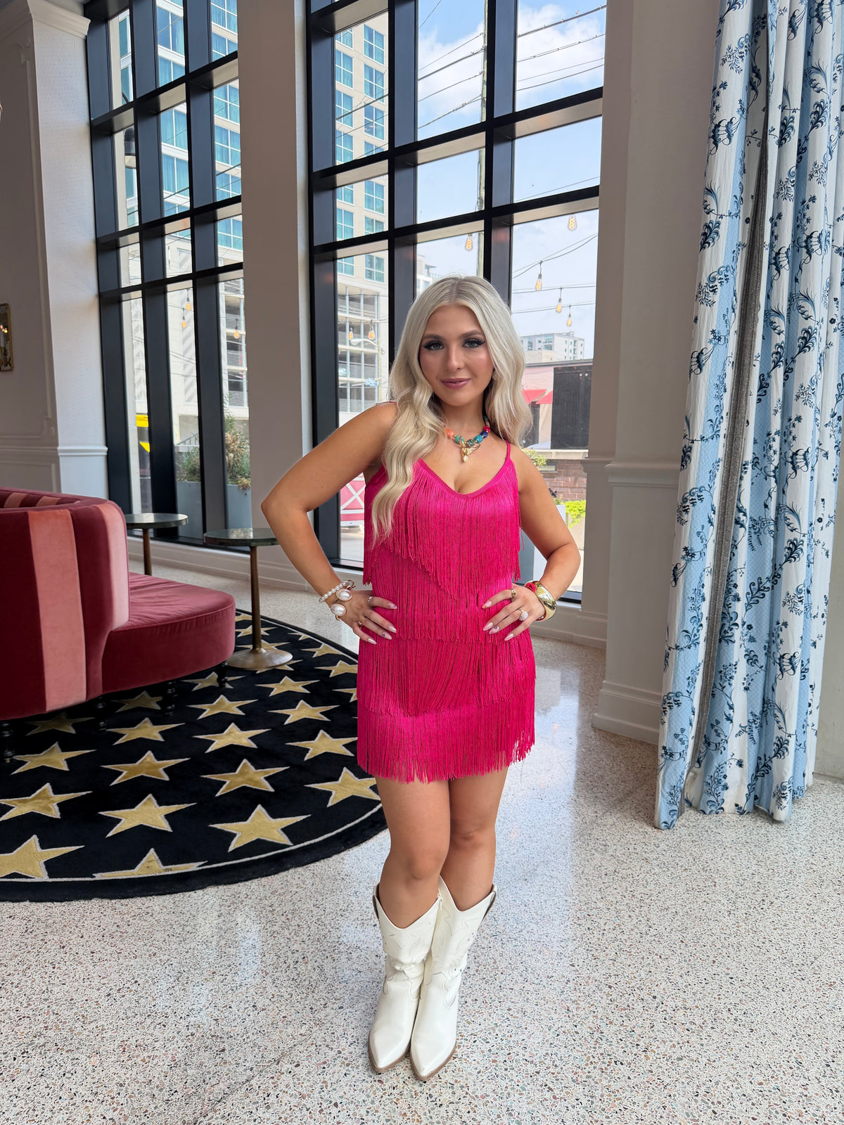 Emo Cowgirl Tassel Dress