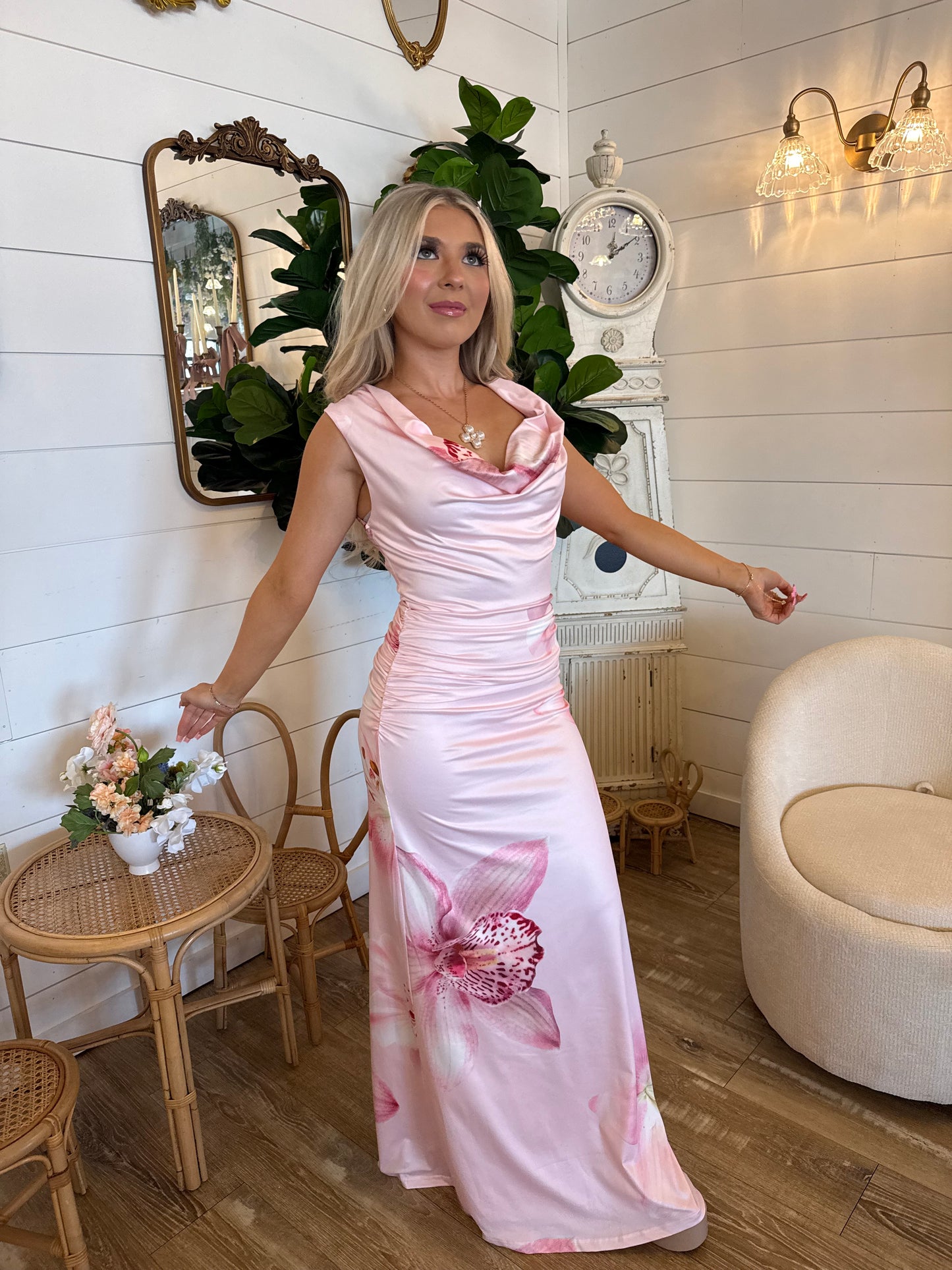 Pink Skies Maxi Dress