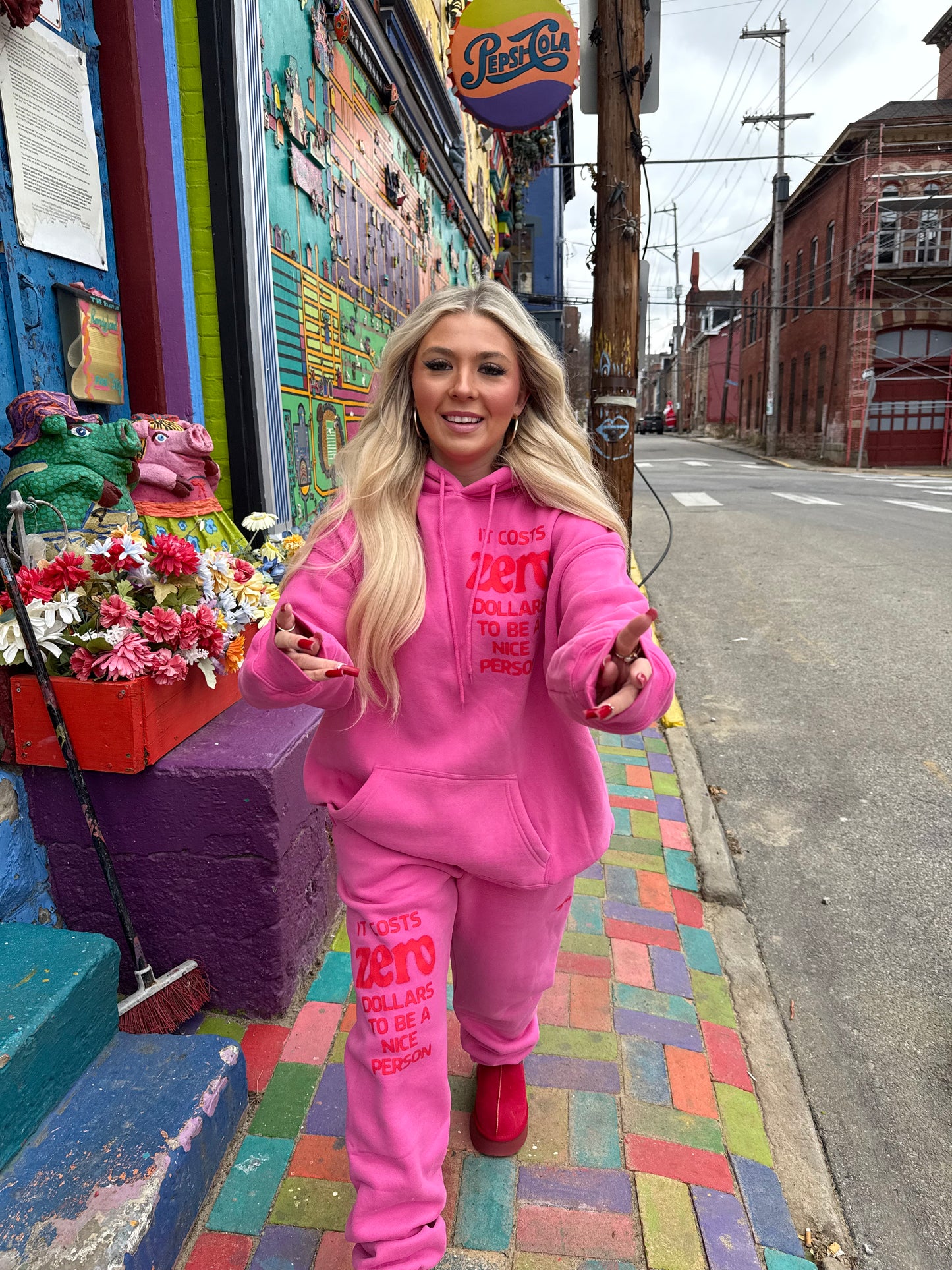 The Mayfair Group It Costs $0 Sweatpants