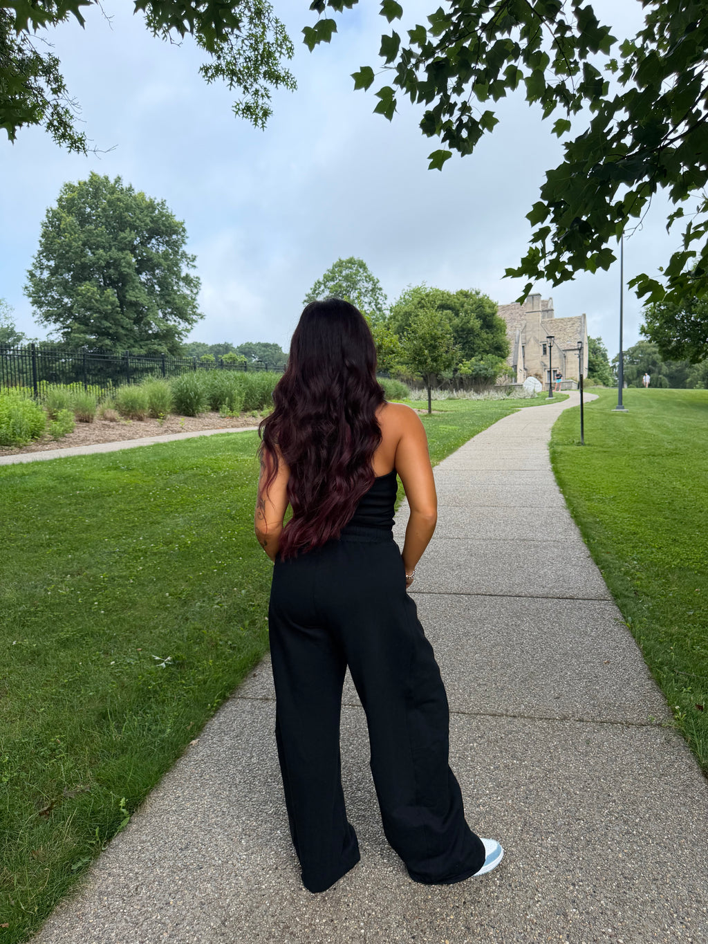 For The Errands Jumpsuit in Black